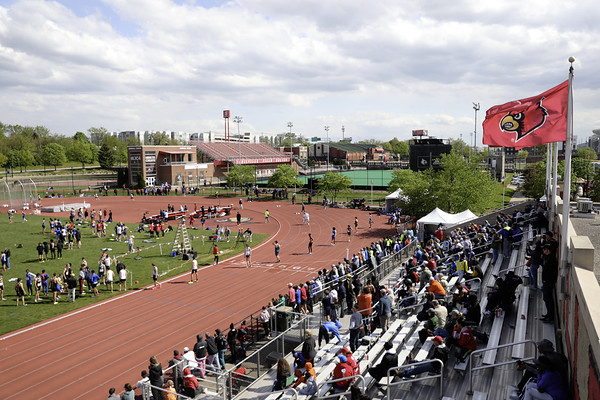Outdoor track meet